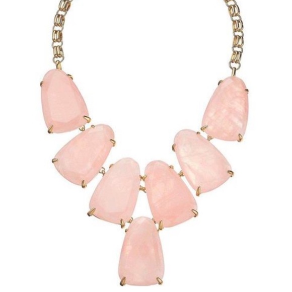 Kendra Scott Harlow Statement Necklace - Rose Quartz - Picture 8 of 8